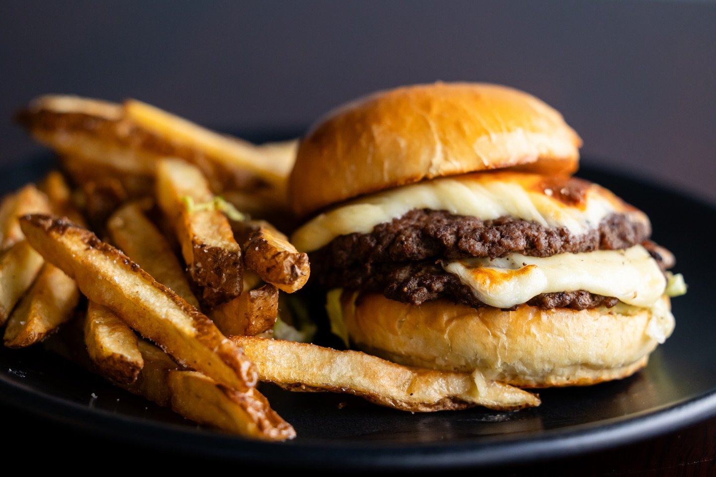 Smash burger at Lake Drive Tavern Wayne NJ