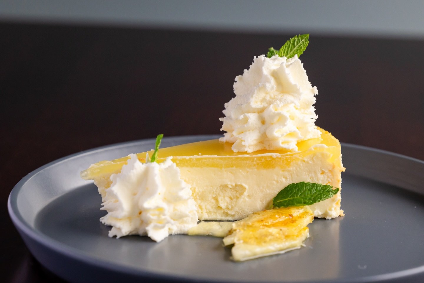 Key lime pie at Lake Drive Tavern