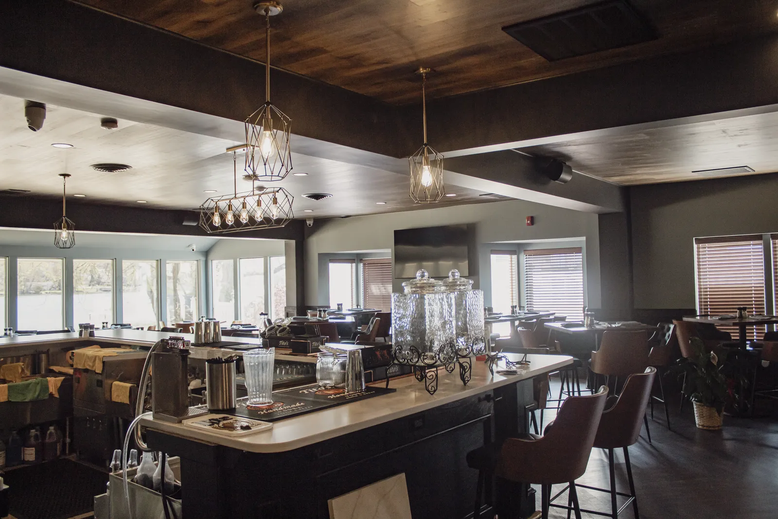 Bar area