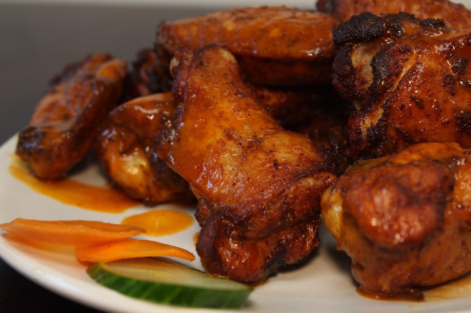 Buffalo chicken wings from the Lake Drive Tavern trivia menu